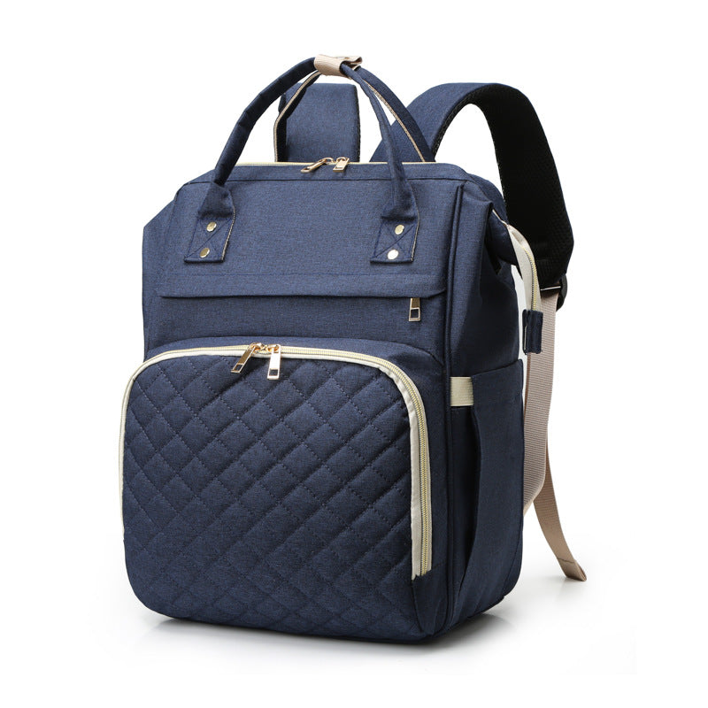 Quilted Multi-Functional Backpack Kalsten