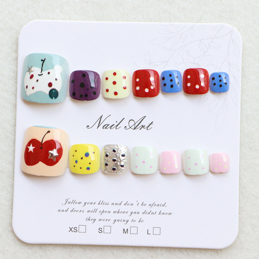 Creative Themed Press-On Nail Collection Kalsten