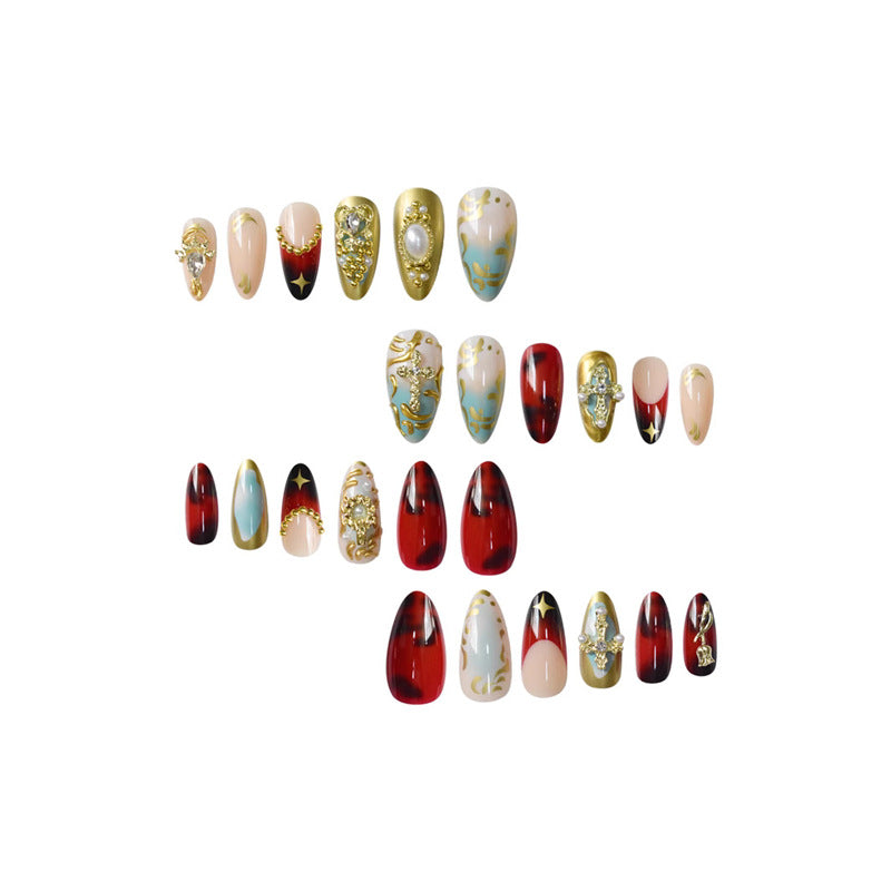 Artistic 3D Decorative Press-On Nails Kalsten