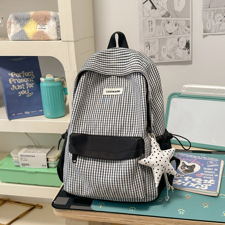 Stylish Striped Backpack Kalsten