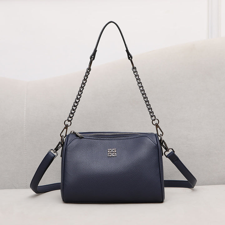 Chic Textured Handheld Crossbody Bag