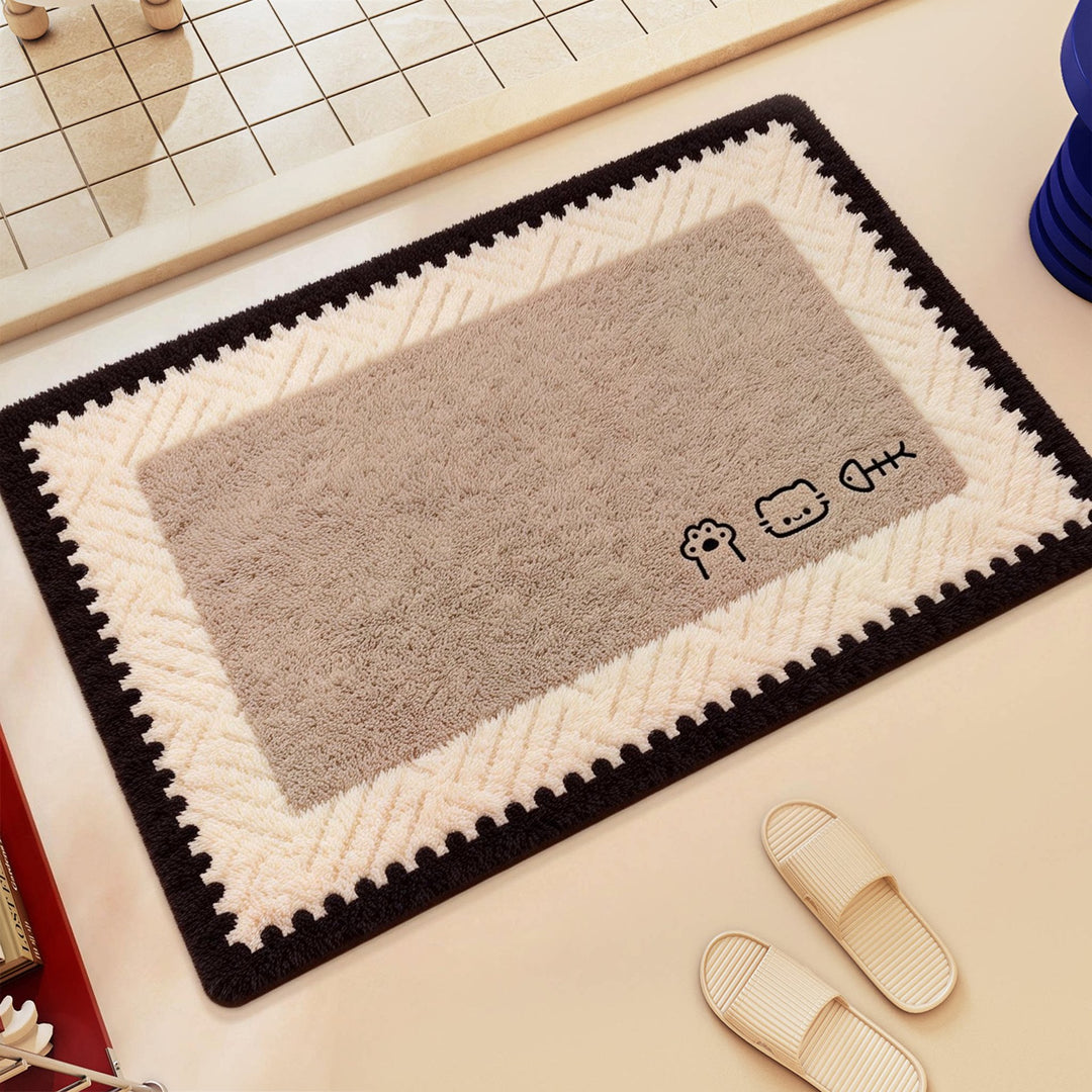 Plush Memory Foam Bath Mat