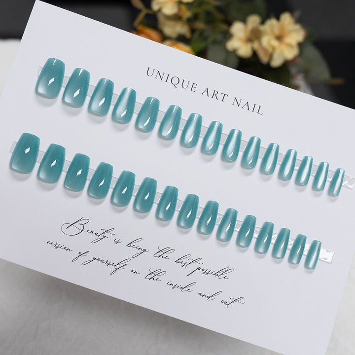Glossy Acrylic Press-On Nail Set