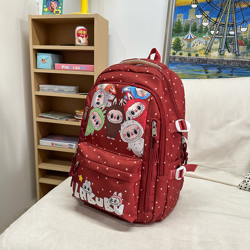 Children's Cute Character Design School Backpack