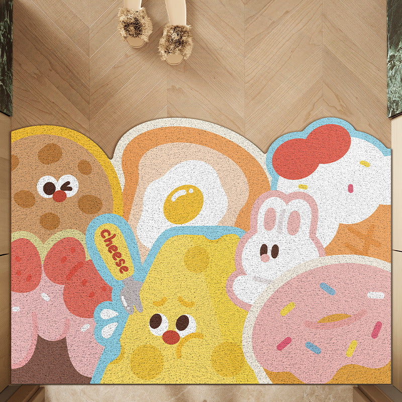 Whimsical Food-Themed Indoor Mat Kalsten