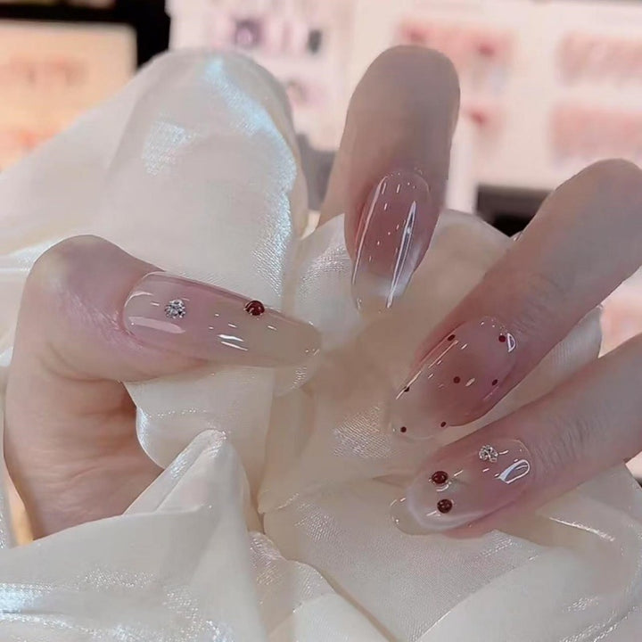 Artistic Long Gel Nail Extensions