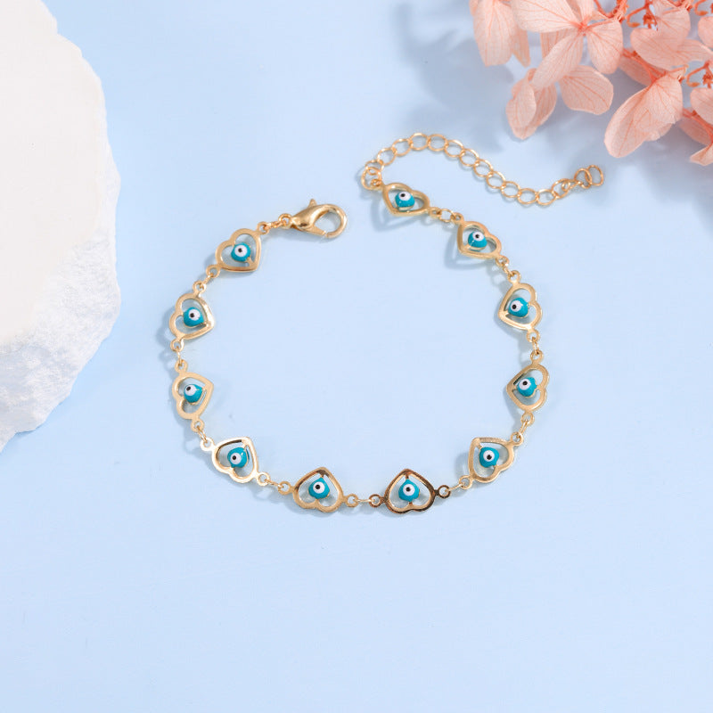 Heart-Shaped Beaded Bracelet Kalsten