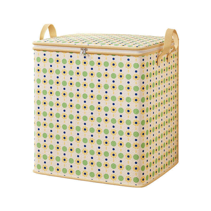Premium Herringbone Pattern Storage Basket Kalsten