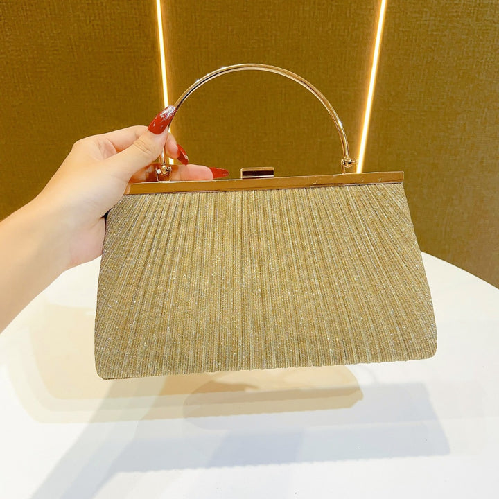 Pleated Evening Handbag