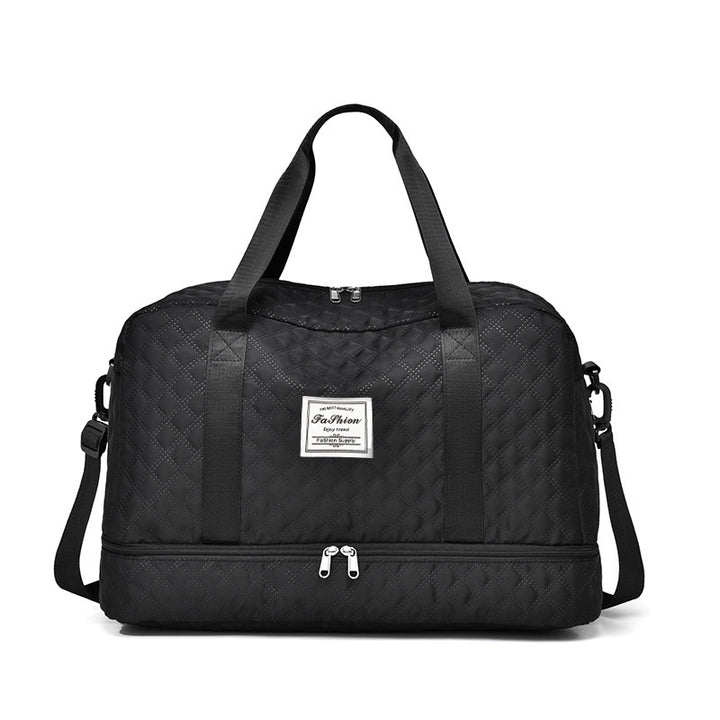 Quilted Travel Duffel Bag Kalsten