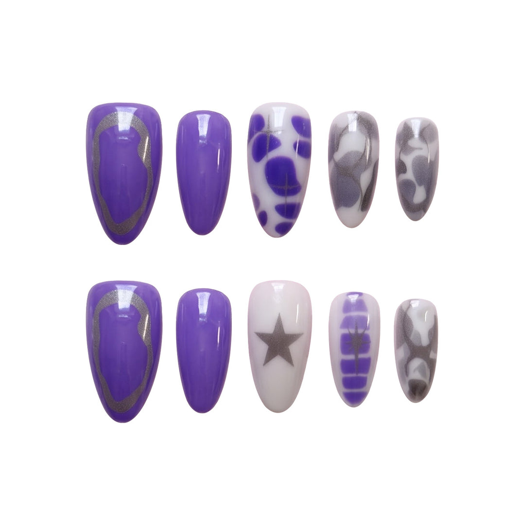 Stylish Press-On Nail Set