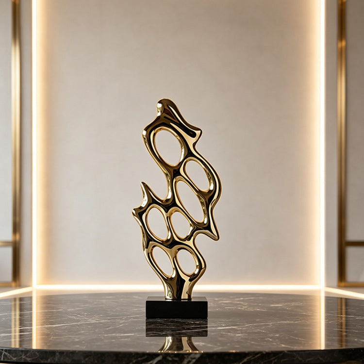 Elegant Abstract Decorative Sculpture