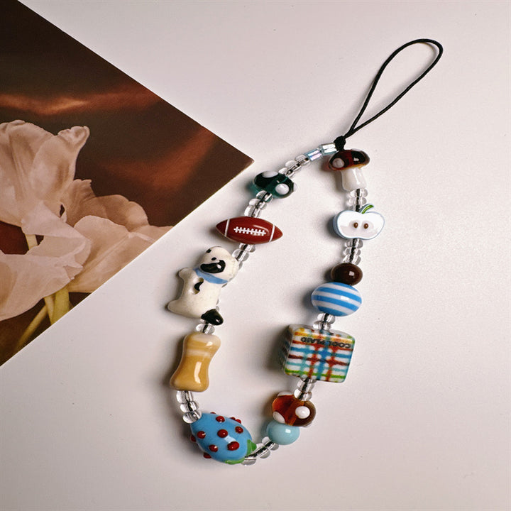 Fun-Themed Beaded Eyewear Lanyard Kalsten