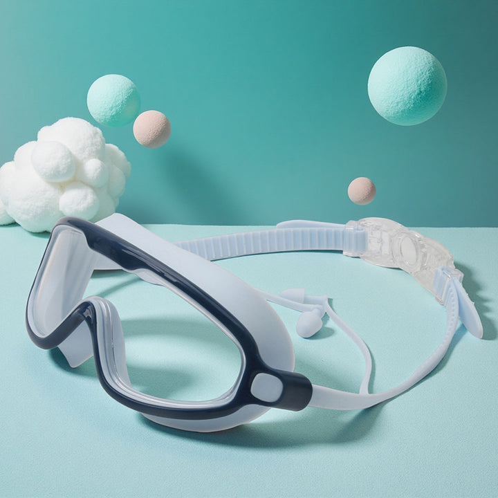Waterproof swimming goggles with adjustable nose piece Kalsten