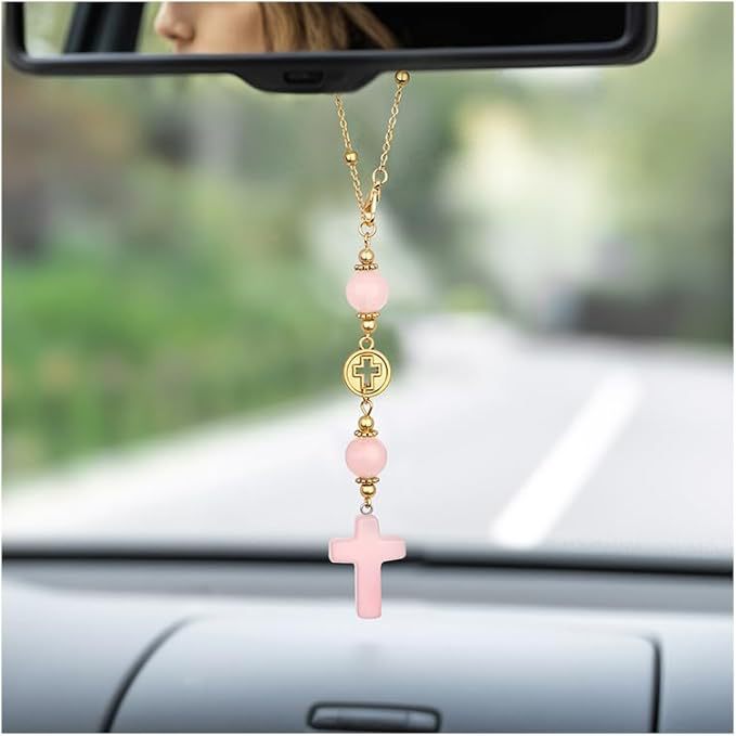 Decorative Cross Car Charm Kalsten