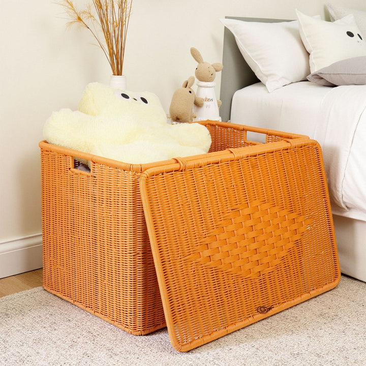 Large Woven Storage Chest Kalsten