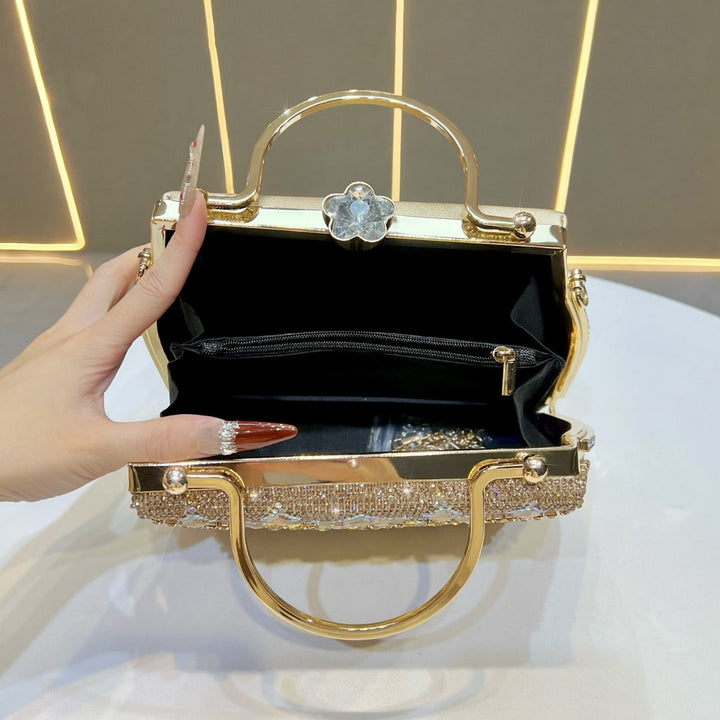 Crystal Embellished Evening Clutch