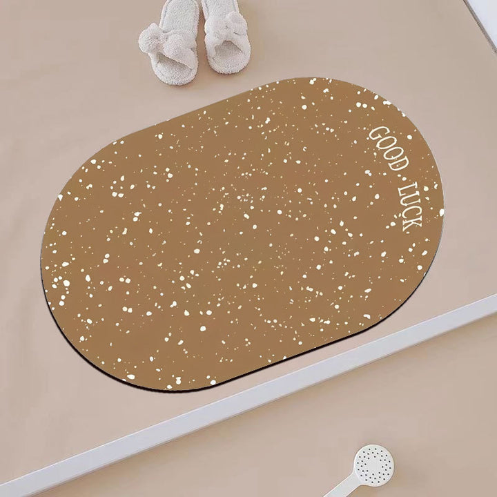 Stylish Motivational Bath Mat