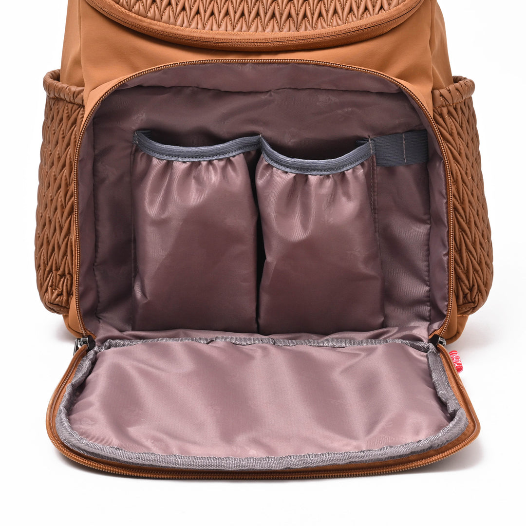 Textured Multi-Pocket Backpack Kalsten
