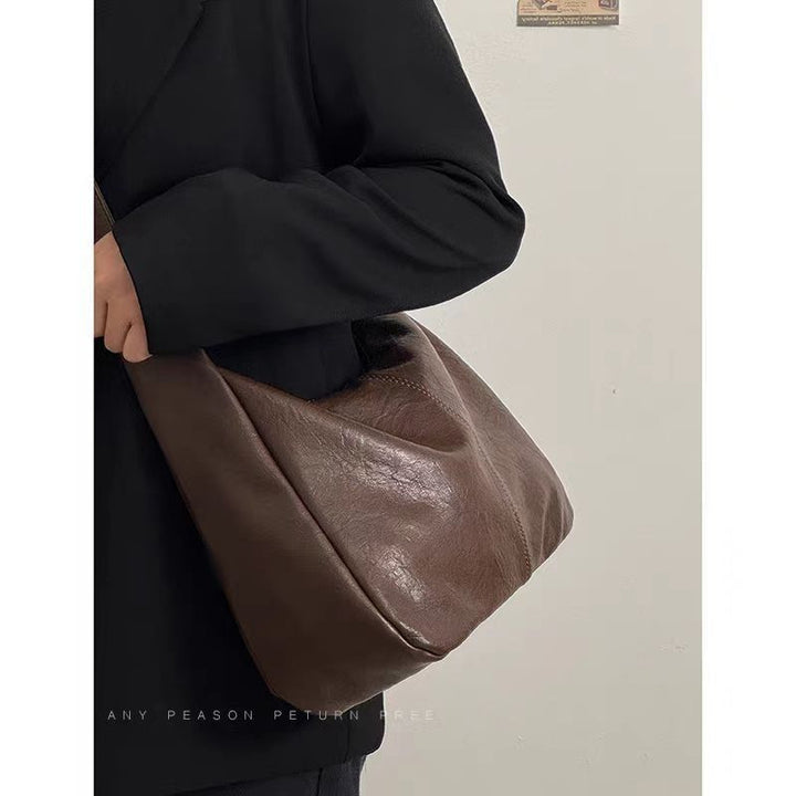 WoLuxe Leather Hobo Bag