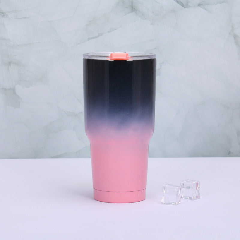 Unisex insulated mug with double-walled stainless steel construction Kalsten