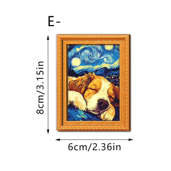 Decorative cat art with futuristic design Kalsten