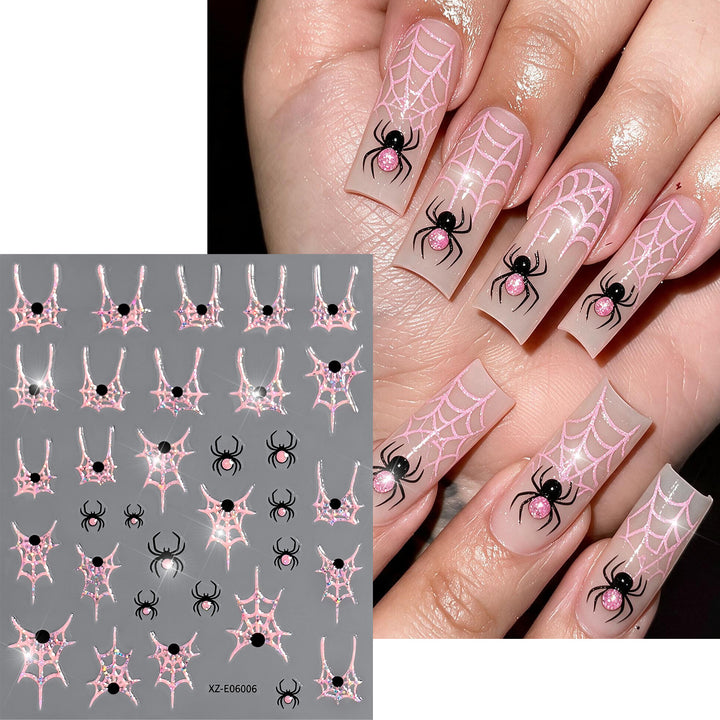 Halloween-Themed Nail Art Sticker Set  1791507032