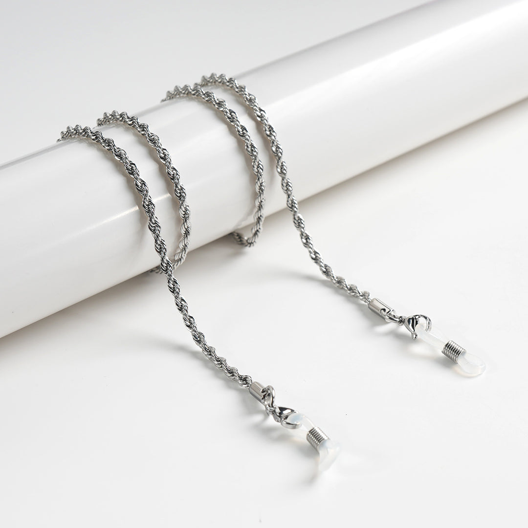 Twisted Metallic Eyewear Chain kalsten