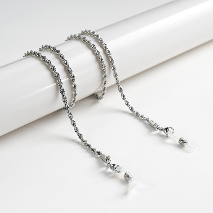 Twisted Metallic Eyewear Chain kalsten