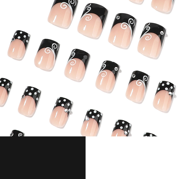 Artful nail art with modern embellishments and accents Kalsten
