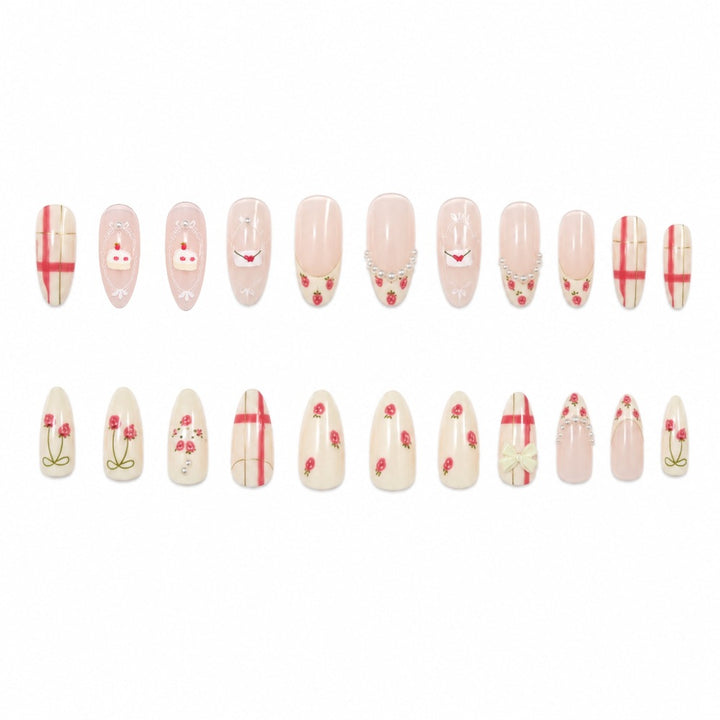 Decorative Stiletto Nail Set