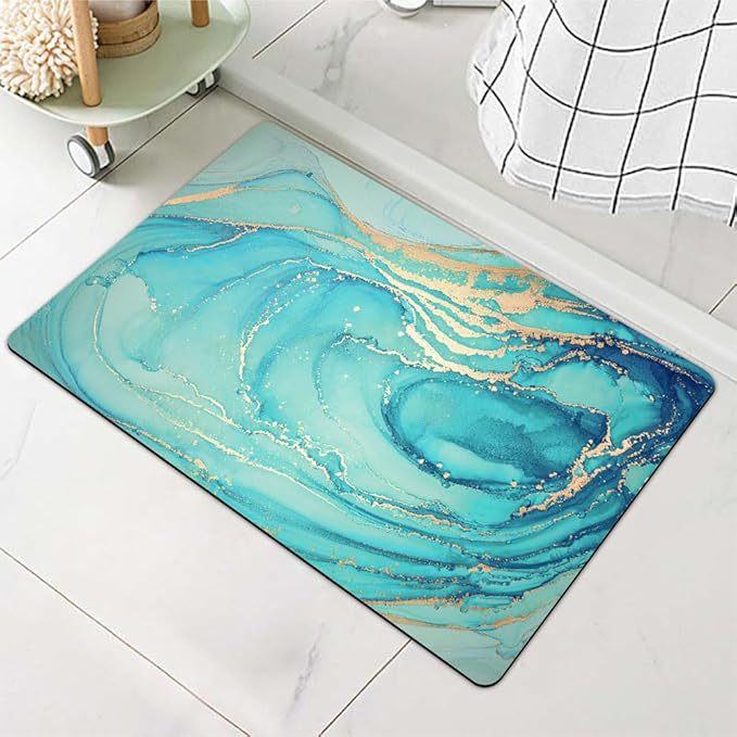 Stylish Water-Resistant Bath Mat Kalsten