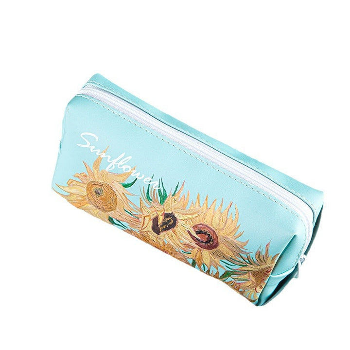 Artistic Floral Pattern Pencil Case