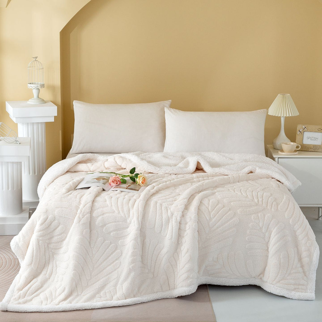 Cozy Fleece Throw Blanket Kalsten