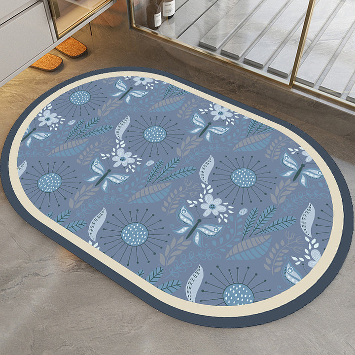 Cute Cartoon-Themed Bathroom Mat
