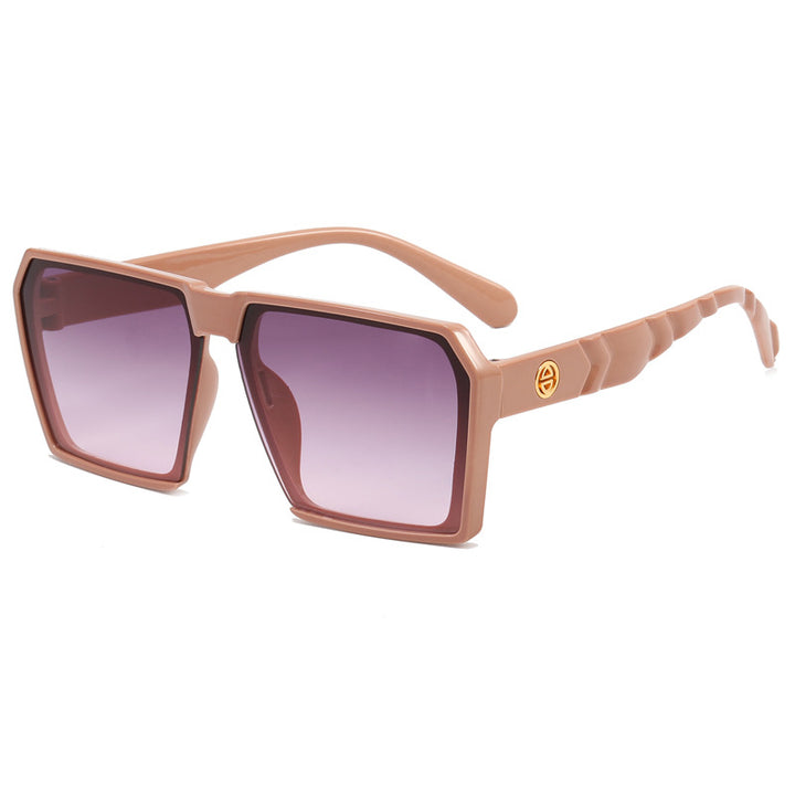 Ladies Stylish Square Sunglasses with Contrasting Lenses Kalsten