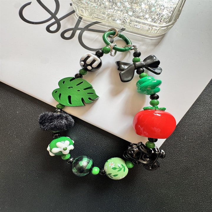 Decorative Beaded Charm Keychain Kalsten 1790135913