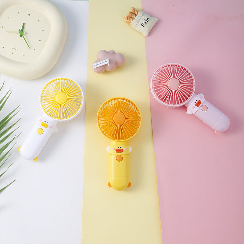 Unisex funny handheld fan with animal design and multiple speed settings Kalsten