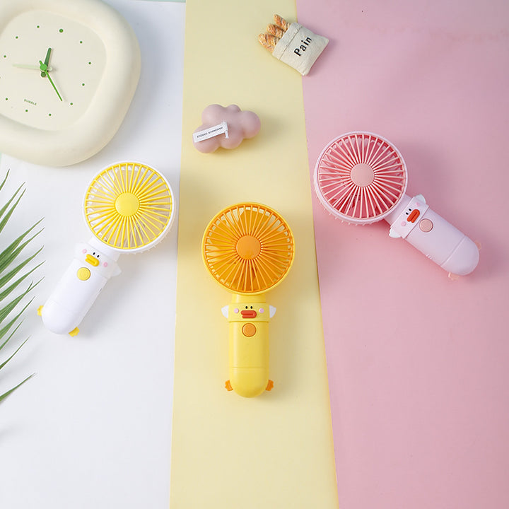Unisex funny handheld fan with animal design and multiple speed settings Kalsten