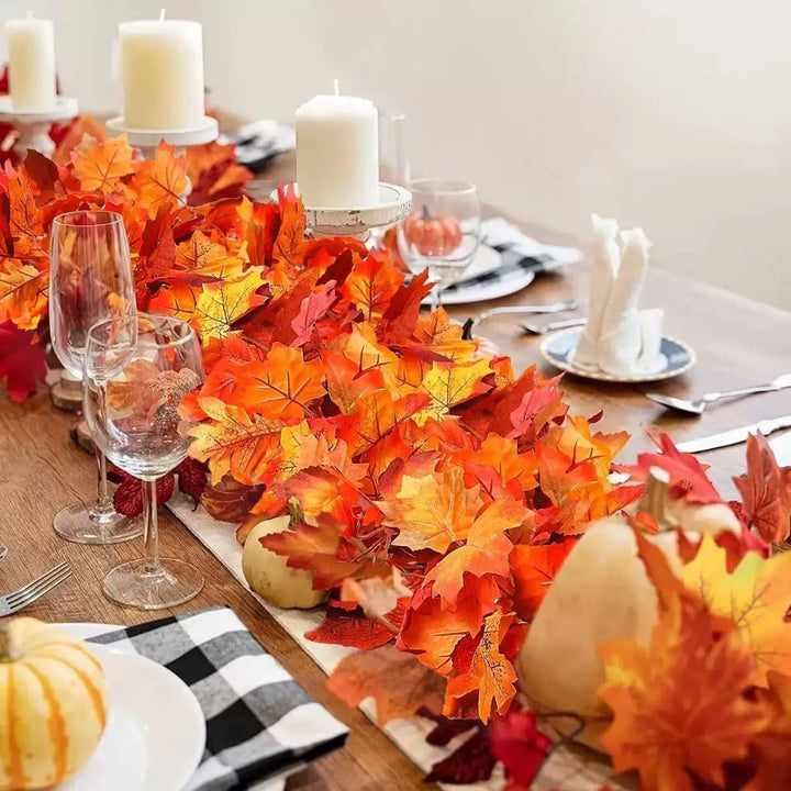 Decorative Faux Fall Leaves