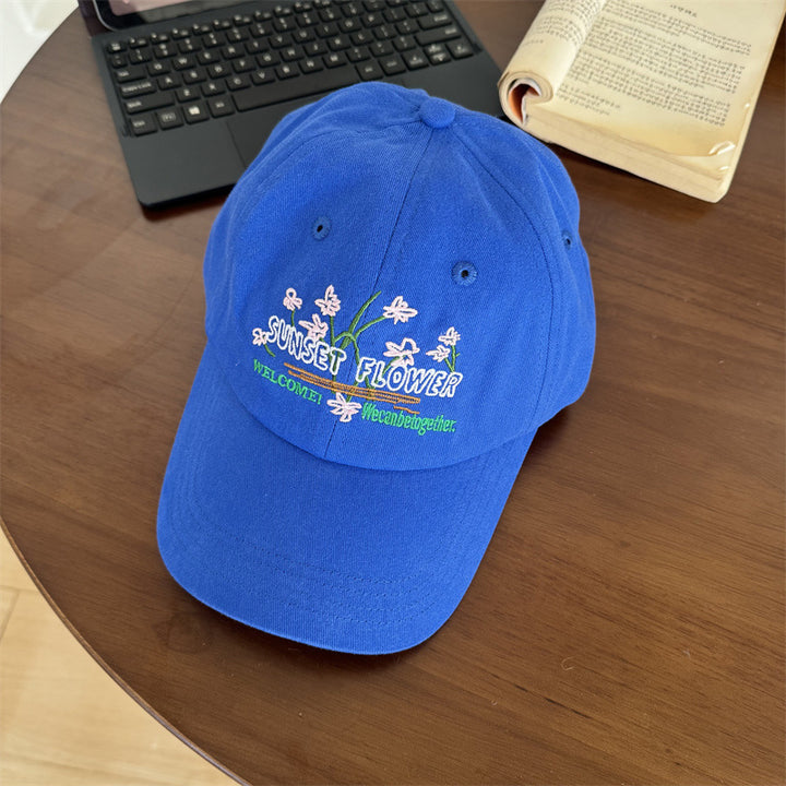 Women's Embroidered Floral Baseball Cap Kalsten
