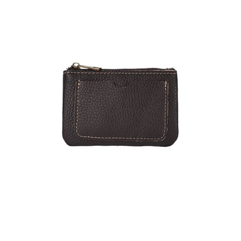 Textured Leather Card Holder Kalsten
