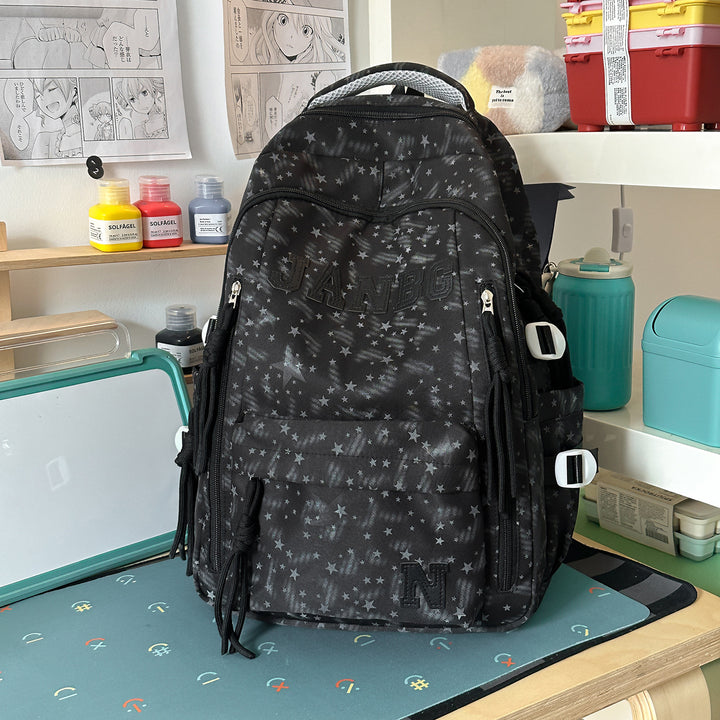 Stylish Star Patterned Backpack Kalsten