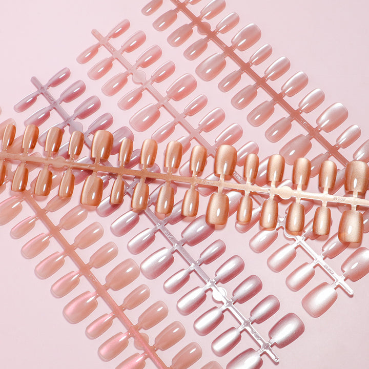 Premium Glossy Press-On Nails Collection Kalsten