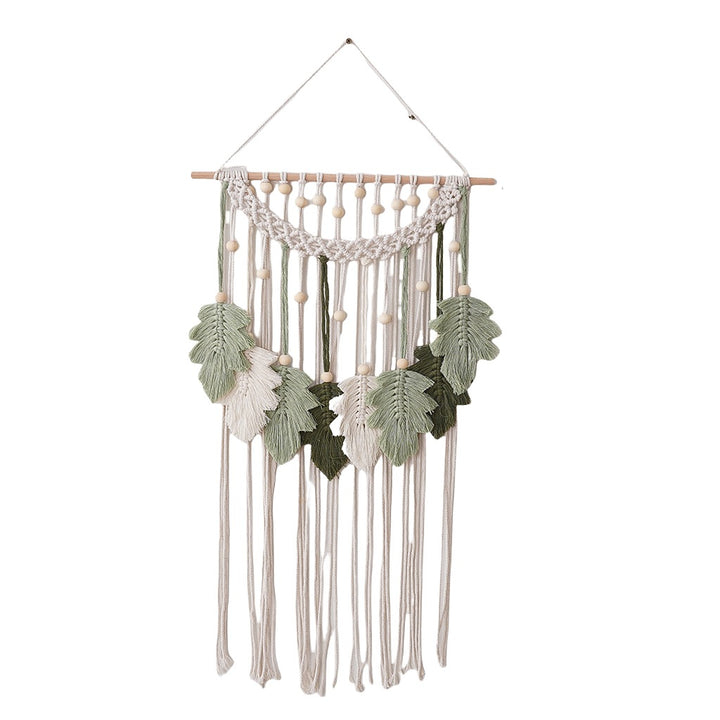 Bohemian Macramé Leaf Wall Hanging Kalsten