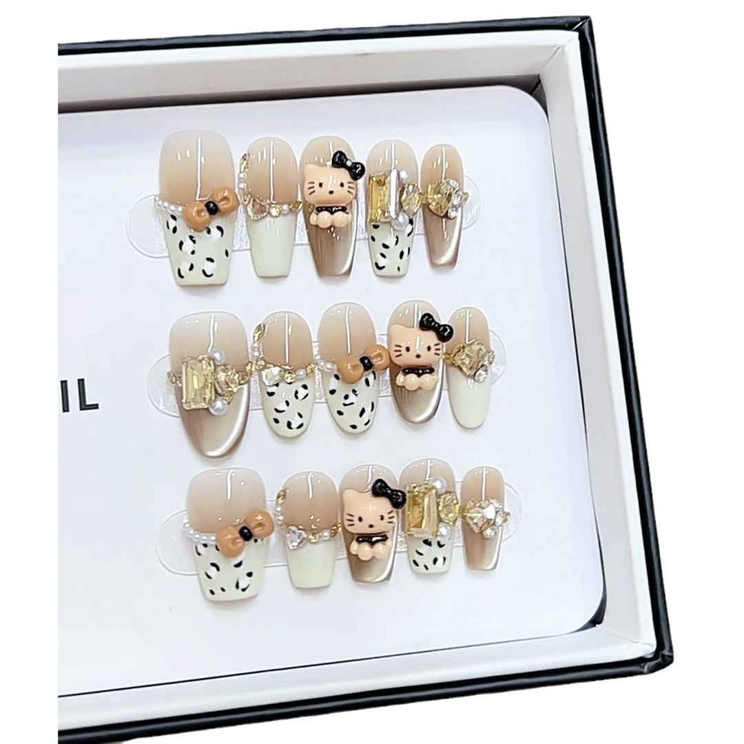 Cute Character-Themed Press-On Nails Kalsten