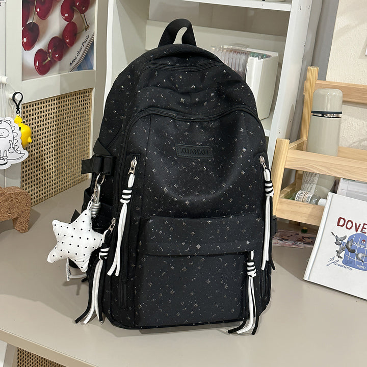 Star-Print Casual Backpack Kalsten