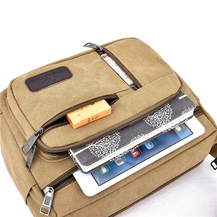 Durable Canvas Crossbody Bag