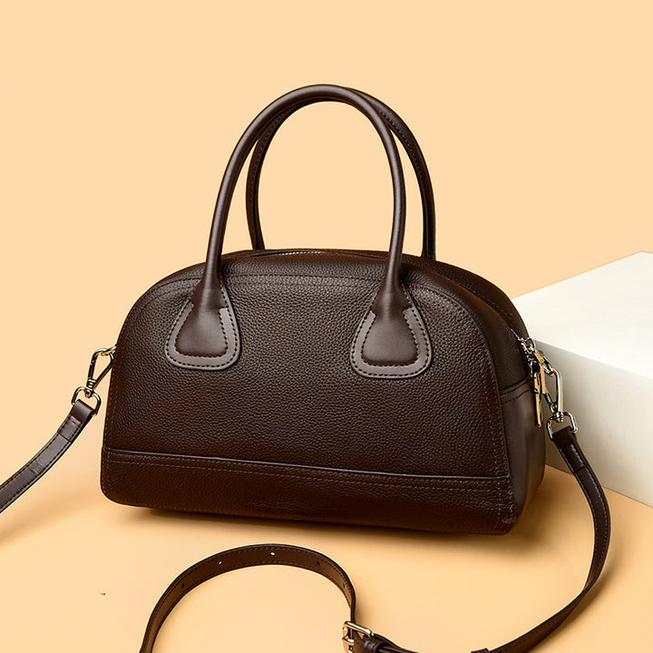 Textured Leather Doctor Bag Kalsten