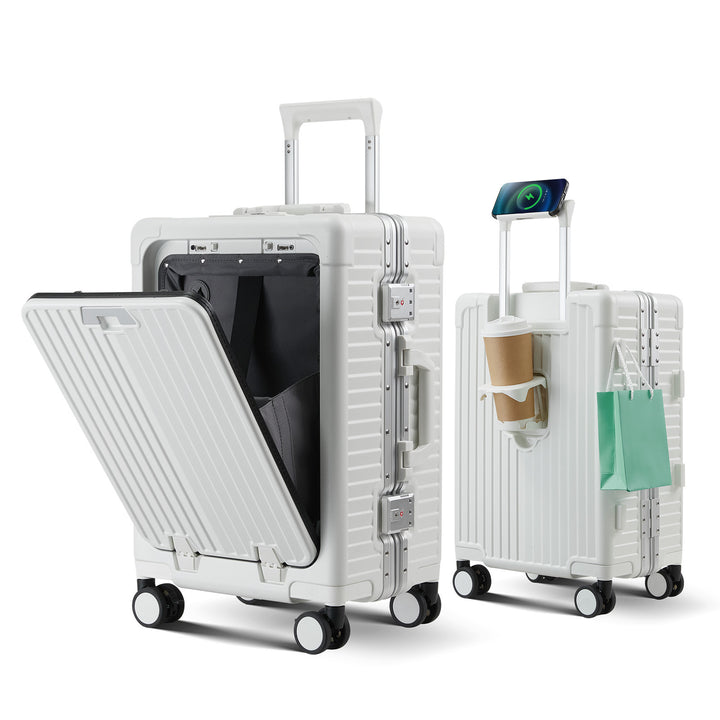Unisex Smart Hard Shell Travel Suitcase Kalsten